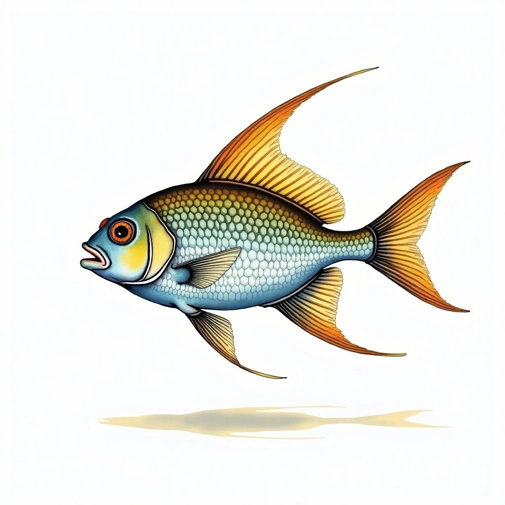 Abe's angelfish