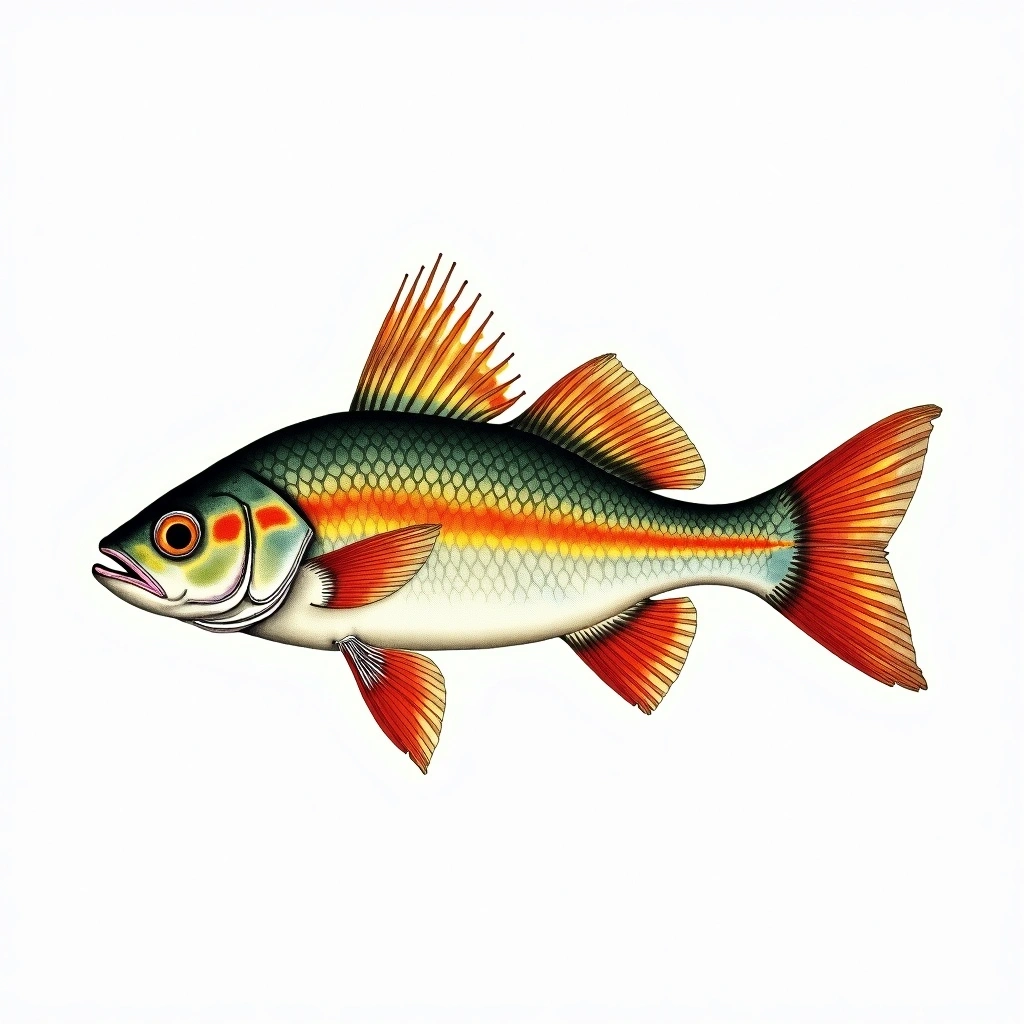 African banded barb