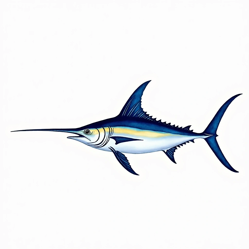 Aguja azul